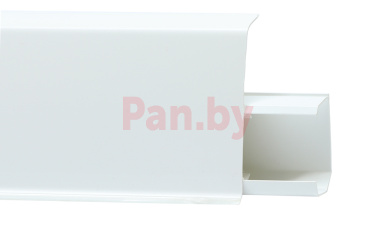 Плинтус напольный пластиковый (ПВХ) Winart Tera 72 700 Белый Матовый фото № 1