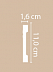 Плинтус напольный из дюрополимера Декомастер A017 (110*16*2000мм) фото № 2