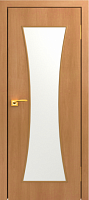 Межкомнатная дверь МДФ ламинированная Юни Стандарт С-16, Миланский орех