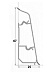 Плинтус напольный пластиковый (ПВХ) Декор Пласт 67 LL007 Ива Серебристая 2.2м фото № 2