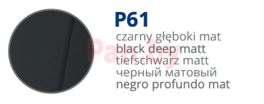 Накладка на цилиндр Nomet Standard T-002-121.P61 (черный матовый)  фото № 2