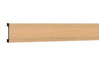 Декоративная интерьерная рейка из дюрополимера Decor-Dizayn 618-63PR с насечкой, 3000*40*15