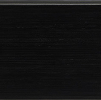 Плинтус напольный пластиковый (ПВХ) LinePlast LB018 Секвойя черная 2200*100*22 мм
