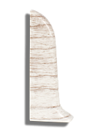 Заглушка для плинтуса ПВХ LinePlast L069 Сосна отбеленная, 58мм (левая)