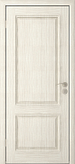 Межкомнатная дверь МДФ шпонированная Юркас Премиум Шервуд 2 ДГ - Слоновая кость