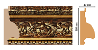 Декоративный багет для стен Декомастер Ренессанс 230-1223