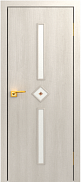 Межкомнатная дверь МДФ ламинированная Юни Стандарт С-37, Беленый дуб (фьюзинг)