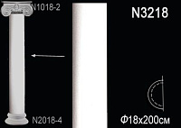 Полуколонна из полиуретана Перфект N3218