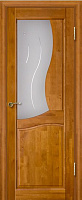 Межкомнатная дверь массив ольхи Юркас Верона ДО - Медовый орех