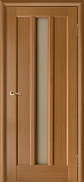 Межкомнатная дверь массив сосны Vilario (Стройдетали) Гутта ДЧ, Орех
