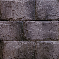 Декоративный искусственный камень Декоративные элементы Палаццо Питти 05-472 Серый с темно-серым