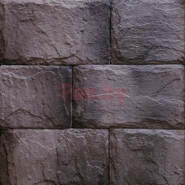 Декоративный искусственный камень Декоративные элементы Палаццо Питти 05-472 Серый с темно-серым фото № 1