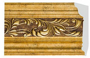 Плинтус потолочный из дюрополимера Decor-Dizayn Афродита Карниз D 129-1223