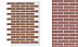 Гибкая фасадная панель АМК Клинкер однотонный 401 фото № 1