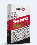 Клеевая смесь для плитки Sopro №1, 22,5кг, белый