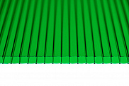 Поликарбонат сотовый Polynex Зеленый 8 мм