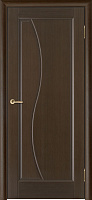 Межкомнатная дверь массив сосны Vilario (Стройдетали) Руссо ДГ, Венге (900х2000)