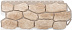 Фасадная панель (цокольный сайдинг) Альта-Профиль Бутовый камень Нормандский фото № 1