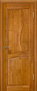 Межкомнатная дверь массив ольхи Юркас Верона ДГ - Медовый орех