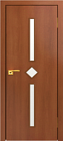 Межкомнатная дверь МДФ ламинированная Юни Стандарт С-37, Итальянский орех