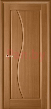 Межкомнатная дверь массив сосны Vilario (Стройдетали) Руссо ДГ, Орех (900х2000)