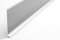 Плинтус напольный алюминиевый AlPro13 2140 анодированный серебро матовое