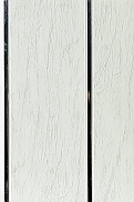 Панель ПВХ (пластиковая) лакированная Мастер Декор Софитто 2 Ольха серая 3000х200х8