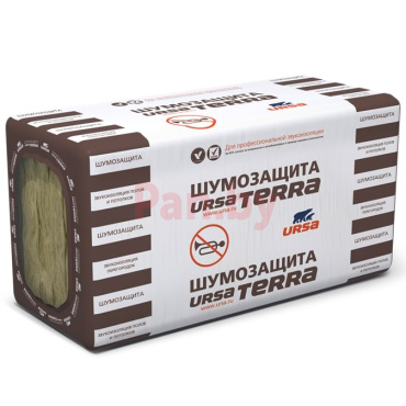 Минеральная стекловата Ursa Terra 34 PN Pro 1250*610*100 мм, упаковка 12 шт (9.15м2) Распродажа фото № 1