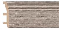 Плинтус напольный из полистирола Декомастер D232-77 (100*22*2400мм)