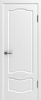 Межкомнатная дверь эмаль Эстэль Прованс 2, Белая Эмаль (без патины)
