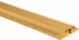 H профиль (соединительная планка) для сайдинга Альта-Профиль Золотистый, 3м фото № 1