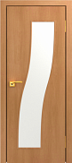 Межкомнатная дверь МДФ ламинированная Юни Стандарт С-41, Миланский орех