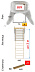 Чердачная лестница Docke Lux 700х1200х3000 мм фото № 3