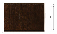 Декоративная панель из полистирола Decor-Dizayn Султан C 20-1 2400х200х8
