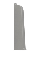 Заглушка для плинтуса ПВХ Arbiton Vigo 60 003 Темно-серый (левая+правая)