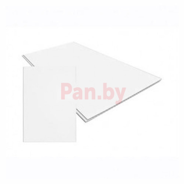 Панель ПВХ (пластиковая) без покрытия Dekostar Снежана Белый матовый 3000*250*7 фото № 1