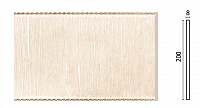Декоративная панель из полистирола Decor-Dizayn Султан C 20-6 2400х200х8