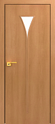 Межкомнатная дверь МДФ ламинированная Юни Стандарт С-4, Миланский орех