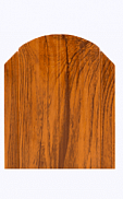 Штакетник металлический МКтрейд 103 мм, двустороннее покрытие, мат, под дерево Золотой Дуб