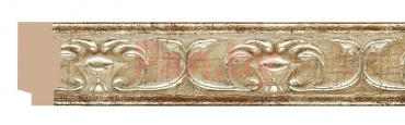 Молдинг из пенополистирола Декомастер Венецианская бронза 158-127 фото № 1