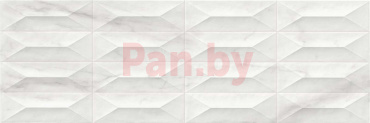 Керамическая плитка (кафель) для стен глазурованная Marazzi Marbleplay Cabochon White 300x900 фото № 1