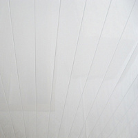 Реечный потолок Албес A100AS Белый матовый эконом 4000*100 мм