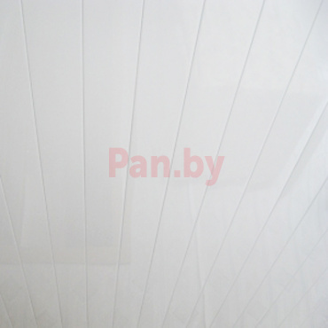 Реечный потолок Албес A100AS Белый матовый эконом 4000*100 мм фото № 2