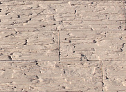 Декоративный искусственный камень Polinka Сланец Саянский гипсовый угловой составной У0102, бежевый