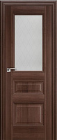Межкомнатная дверь царговая ProfilDoors серия X Классика 67X, Орех сиена Мателюкс матовый ромб