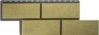 Фасадная панель (цокольный сайдинг) Альта-Профиль Неаполитанский камень Песчаный