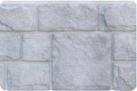 Фасадная панель (цокольный сайдинг) Grand Line Екатерининский камень Серебро