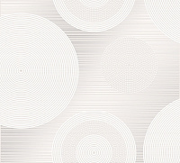 Панно из керамической плитки Cersanit Tiffany Белый 400х440