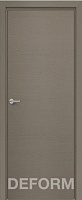 Межкомнатная дверь экошпон Deform Серия H H7 Дуб франзузский серый