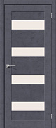 Межкомнатная дверь экошпон el Porta Legno Легно-23 Graphite Art Magic Fog